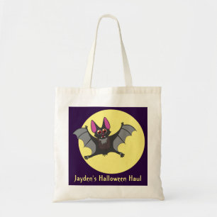 Cute vampyr fladdermus candy Sack Tygkasse
