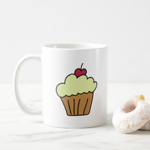 Cute Vanilla Cuptårta Kaffemugg
