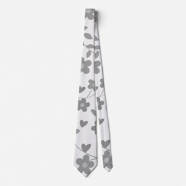 Cute Vår blommor - Slips (Framsida)
