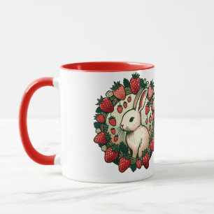 Cute Vår Bunny Rabbit Baby Bunnies Rabbits Mugg