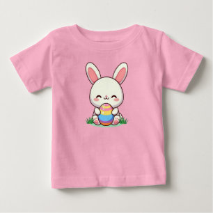 Cute vår/Påskhare med ägg T Shirt
