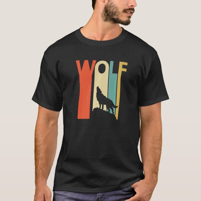 Cute Varg Animal T Shirt (Framsida)