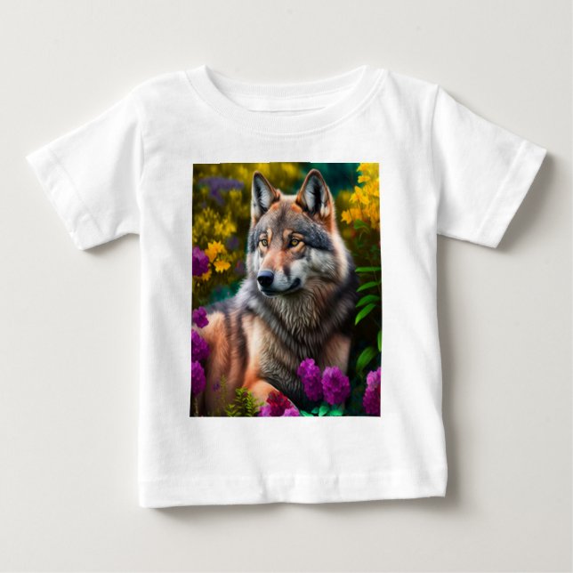Cute varg t shirt (Framsida)