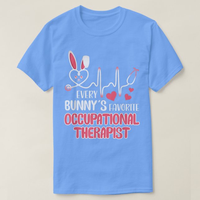 Cute Varje Bunny's är en gynnsam arbetsmiljö T Shirt (Design framsida)