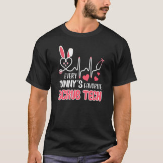 Cute Varje Bunny's är Favorite SCrub Tech Nurse T Shirt