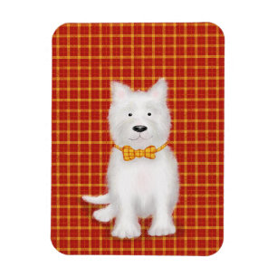 Cute Väster Highland Surdge Magnet