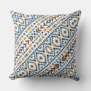 Cute Vattencolor aztec mönster Kudde