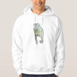 Cute Vattencolor chameleon Hoodie