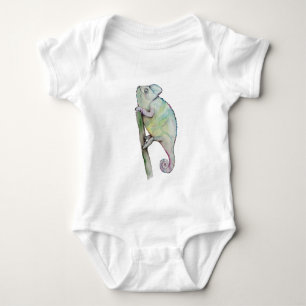 Cute Vattencolor chameleon T Shirt