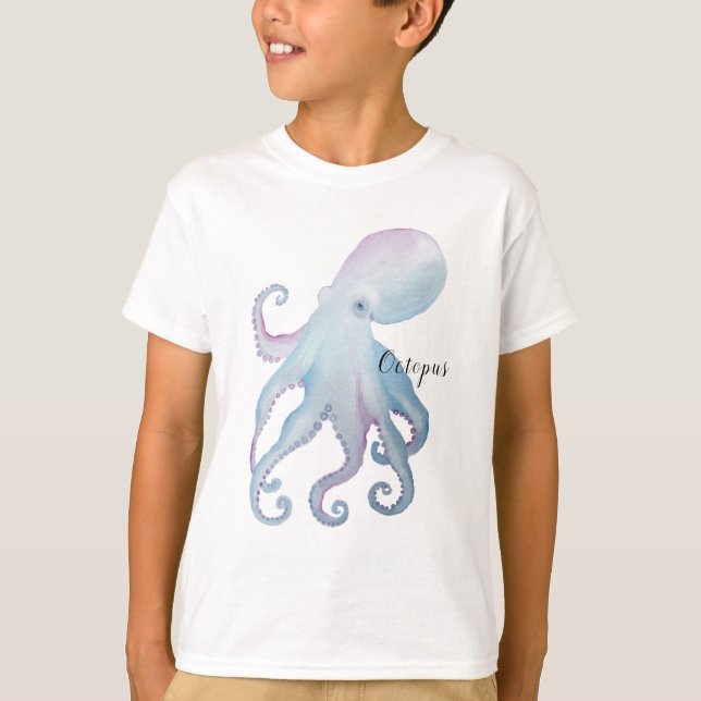 Cute vattenfärgsbläck t shirt (Framsida)