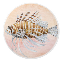 Cute vattenfärgsmålarhavsbottnar i sjömansserier knopp