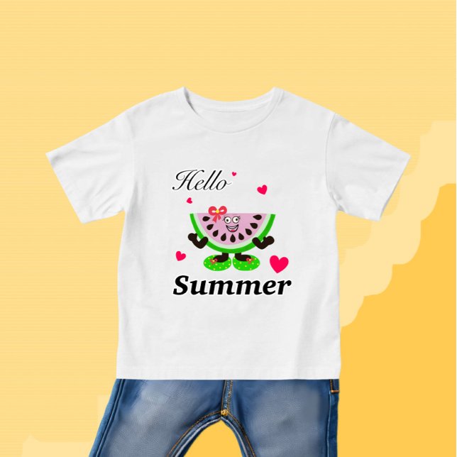 Cute Vattenmelon T Shirt (Skapare uppladdad)