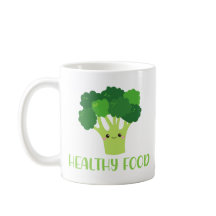 Cute Vegan Healthy Food Funy Citote Coffee Mugg