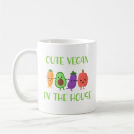 Cute Vegan i House-affären Kaffemugg