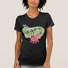 Cute Vegan Message T-shirt