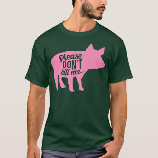 Cute Vegan Pig Lover Herbivore Plant Powered Veget T Shirt