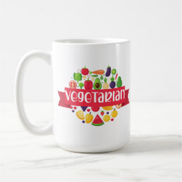 Cute Vegan Vegetarian Funny Quote Coffee Mugg