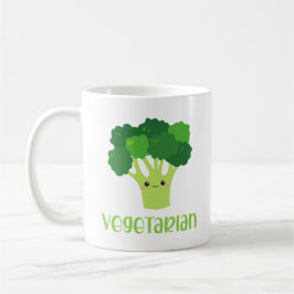 Cute Vegan Vegetarian Funny Quote Coffee Mugg