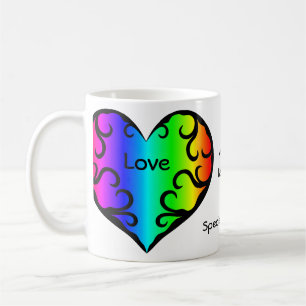 Cute Vicorior-regnbågsjubileum Kaffemugg