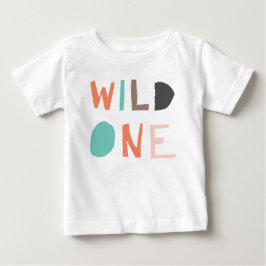 Cute Vild 1 Boho-stammen första födelsedagen T Shirt