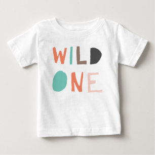 Cute Vild 1 Boho-stammen första födelsedagen T Shirt
