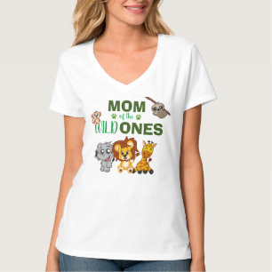 Cute Vild 1 Jungle Safari Zoo Animal Twillingar Ma T Shirt
