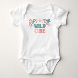 Cute Vild One Girl First Birday T Shirt