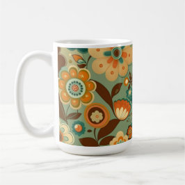 Cute-vintage-blommor Kaffemugg