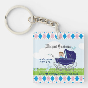 Cute Vintage Blue Pojke Carriage