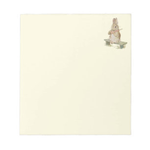 CUTE-VINTAGE, BUNNY VANILLA-ANTECKNINGSBLOCKET ANTECKNINGSBLOCK
