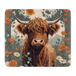 Cute Vintage Highland Cow