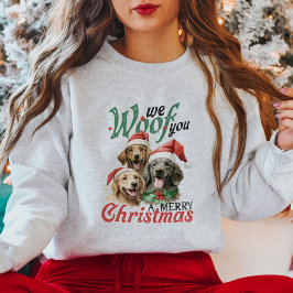 Cute Vintage Hundar jul T Shirt