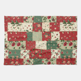 Cute Vintage Inspired Christmas Kitchen Towel Kökshandduk