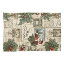 Cute Vintage Inspired jul Kitchen Towel
