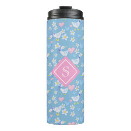 Cute Vintage Land Geese Monogram