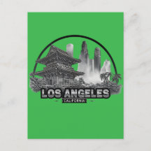 Cute Vintage Los Angeles City California USA