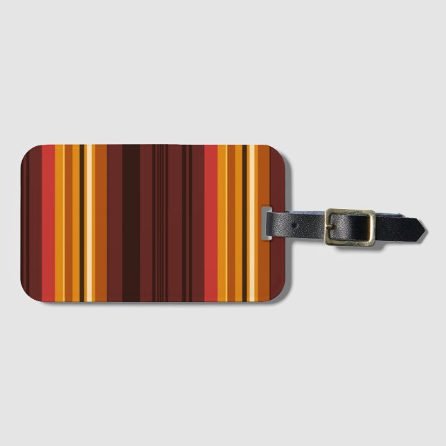 Cute vintage rand bagagebricka (Framsida horisontal)