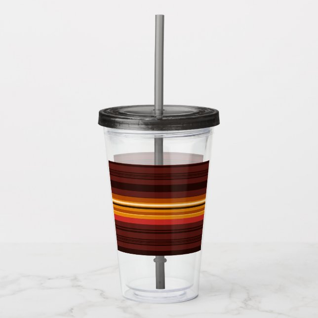 Cute vintage rand take away mugg (Framsida)