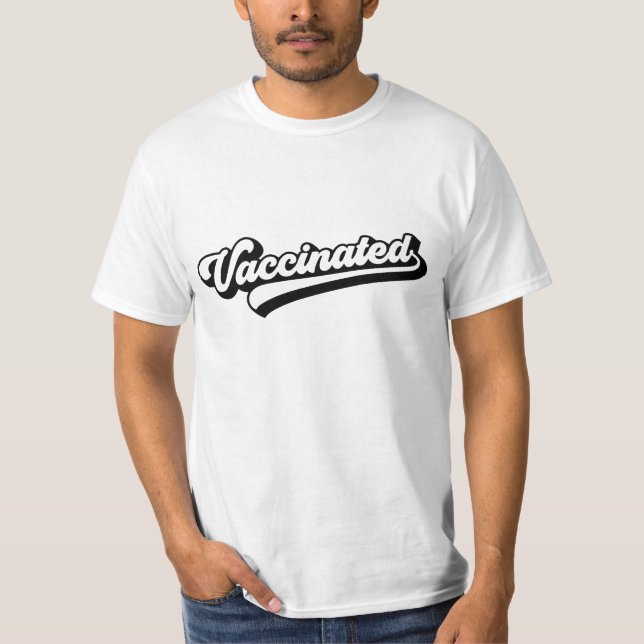 Cute Vintage Stil vaccinerad T-Shirt (Framsida)