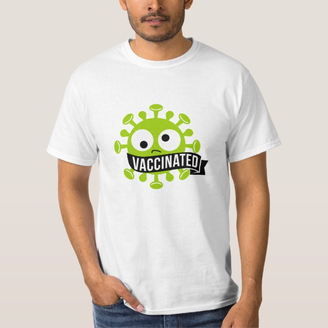 Cute Vintage Stil vaccinerad T-Shirt (Framsida)