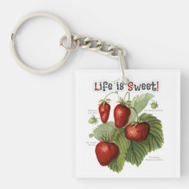 Cute Vintage Strawberry Soreties Life är Sweet