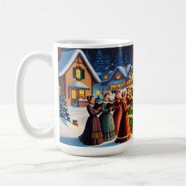 Cute Vintage Traditionell jul Kaffemugg
