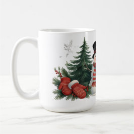 Cute Vintage Traditionell jul Kaffemugg