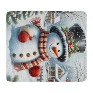 Cute, Vintage/Whimistisk jul/vintertid snögubbe