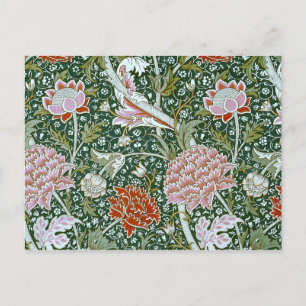 Cute Vintage William Morris Mönster Vykort