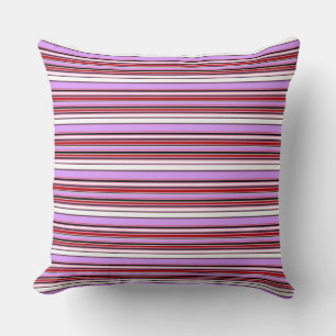 Cute violet Red rand Kudde