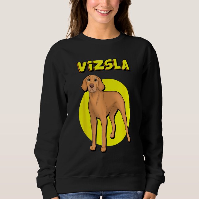 Cute Vizsla T Shirt (Framsida)