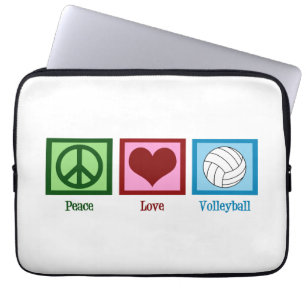 Cute Volleyball Laptop Fodral