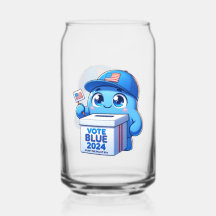 Cute Vote Blue 2024 Presidentval