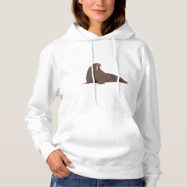Cute Walrus Illustration T Shirt